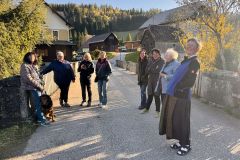 Maibaumaufstellen 2026 beim Gasthof Franzbauer im Salzatal – Foto: Ing. Franz Peter Stadler