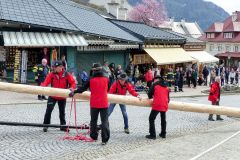 Maibaumaufstellen 2022 - Foto: Mariazell Online