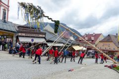 Maibaumaufstellen 2022 - Foto: Mariazell Online