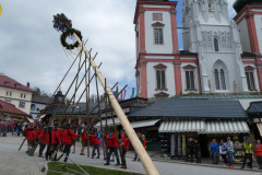 Maibaumaufstellen 2019 - Foto: Mariazell Online
