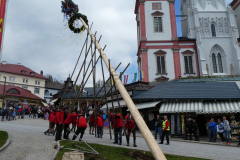 Maibaumaufstellen 2019 - Foto: Mariazell Online