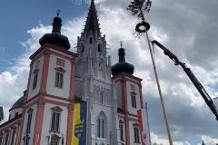 Maibaumaufstellen 2021 - Foto: ÖVP Mariazeller Land, Jürgen Ebner