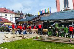 Maibaumaufstellen 2023, Foto: Mariazell Online