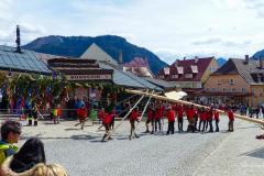 Maibaumaufstellen 2023, Foto: Mariazell Online