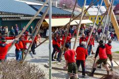 Maibaumaufstellen 2023, Foto: Mariazell Online