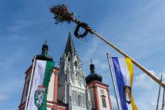 Maibaumaufstellen 2023, Foto: Mariazell Online