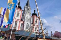 Maibaumaufstellen 2023, Foto: Mariazell Online