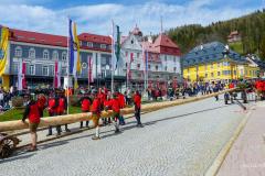 Maibaumaufstellen 2023, Foto: Mariazell Online