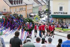 Maibaumaufstellen 2025 - Foto: Mariazell Online, Werner Girrer Maibaumaufstellen 2025 - Foto: Mariazell Online, Werner Girrer