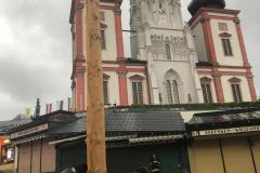 Maibaumumschneiden 2019, Foto: Michaela Haas-Scherer