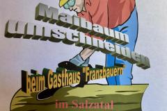 Maibaumumschneiden beim Franzbauer - Foto: Ing. Franz Peter Stadler