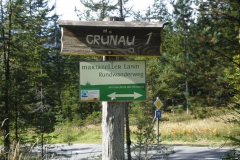 Beschilderung Rundweg