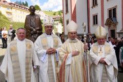 Enthüllung der Mindszenty-Statue in Mariazell - Foto: Josef Kuss