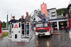 Neue Drehleiter FF-Mariazell, Foto: Josef Kuss