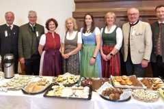 Frühstück im Raiffeisensaal bei der 80. NÖ Bauernbundwallfahrt in Mariazell - Foto: Walter Schweighofer