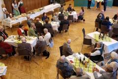Frühstück im Raiffeisensaal bei der 80. NÖ Bauernbundwallfahrt in Mariazell - Foto: Walter Schweighofer