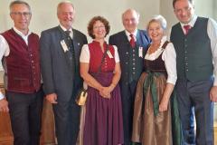 Frühstück im Raiffeisensaal bei der 80. NÖ Bauernbundwallfahrt in Mariazell - Foto: Walter Schweighofer