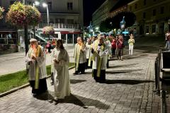 Lichterprozession am Vorabend zum Patrozinium 2024 - Foto: Franz Peter Stadler