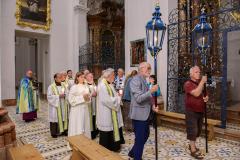 Lichterprozession am Vorabend zum Patrozinium 2024 - Foto: Josef Kuss