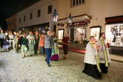 Lichterprozession am Vorabend zum Patrozinium 2024 - Foto: Josef Kuss