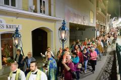 Lichterprozession am Vorabend zum Patrozinium 2024 - Foto: Josef Kuss