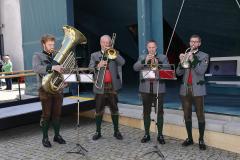 Feierliche Umrahmung des Festaktes durch die Stadtkapelle Mariazell - Foto: Universalmuseum Joanneum/J.J. Kucek