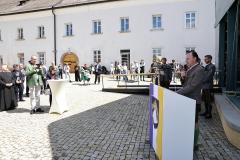 Bürgermeister Helmut Schweiger bei der Eröffnungsansprache - Foto: Universalmuseum Joanneum/J.J. Kucek