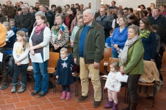 Segnung des renovierten Pfarrsaals - Foto: Josef Kuss