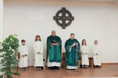 Segnung des renovierten Pfarrsaals - Foto: Josef Kuss