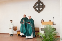 Segnung des renovierten Pfarrsaals - Foto: Josef Kuss