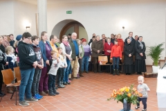 Segnung des renovierten Pfarrsaals - Foto: Josef Kuss