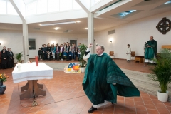 Segnung des renovierten Pfarrsaals - Foto: Josef Kuss