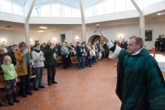 Segnung des renovierten Pfarrsaals - Foto: Josef Kuss