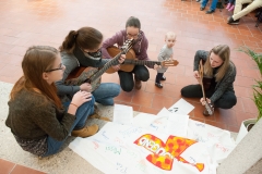 Segnung des renovierten Pfarrsaals - Foto: Josef Kuss