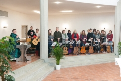 Segnung des renovierten Pfarrsaals - Foto: Josef Kuss