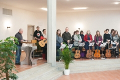 Segnung des renovierten Pfarrsaals - Foto: Josef Kuss