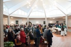 Segnung des renovierten Pfarrsaals - Foto: Josef Kuss