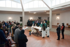 Segnung des renovierten Pfarrsaals - Foto: Josef Kuss