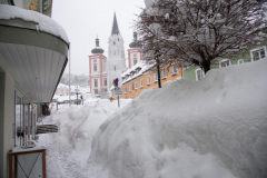 Schneebilder aus Mariazell - 10. Jänner 2019 - Foto: Josef Kuss