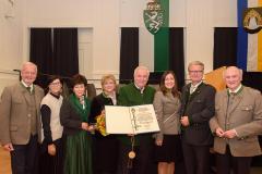 Verleihung der Ehrenbürgerschaft an LH a.D. Hermann Schützenhöfer - Foto: Josef Kuss