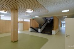 Neues Schulzentrum - Erstes Obergescchoß - Foto: Mariazell Online