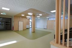 Neues Schulzentrum - Erstes Obergescchoß - Foto: Mariazell Online