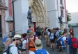 Reisesegen vor der Basilika Mariazell