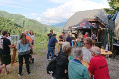 Sonnwendfeuer beim Theaterstadl