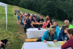 Sonnwendfeuer beim Theaterstadl