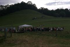 Sonnwendfeuer beim Theaterstadl