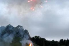 Sonnwendfeuer beim Theaterstadl