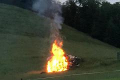 Sonnwendfeuer beim Theaterstadl