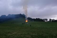 Sonnwendfeuer beim Theaterstadl