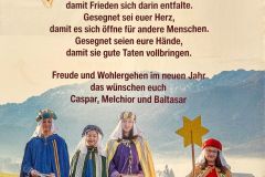 Sternsinger 2026 beim Franzbauer im Salzatal - Foto: Ing. Franz Peter Stadler